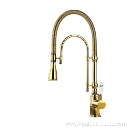 Multifunction Copper Kitchen Sink Tap Faucet